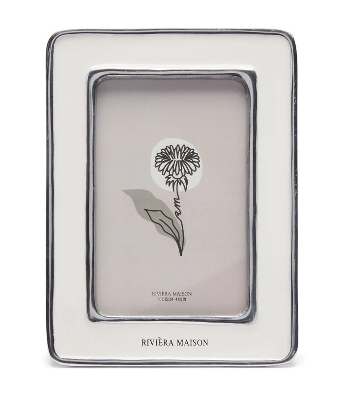 Fotolijst 10x15 Staand - Pepe - Wit/ Zilver 3 Fotolijst 10x15 Staand - Pepe - Wit/ Zilver