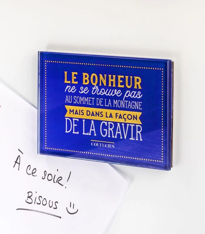 Leitmotiv - Glazen Magneet - Geluk 3 Leitmotiv - Glazen Magneet - Geluk