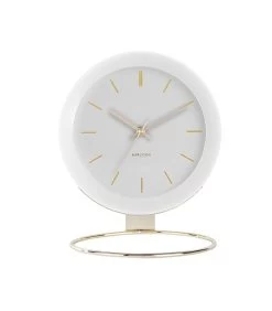 Karlsson Tafelklok Globe - Wit - 21x24,5x14cm 9 Karlsson Tafelklok Globe - Wit - 21x24,5x14cm -Professionele winkel voor decoratieve artikelen 0a42e05e6bdf4220b72fffcc4dcfe607