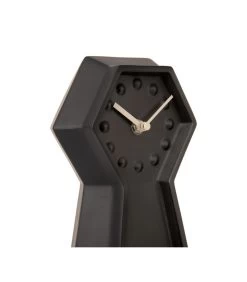 Karlsson Tafelklok Genuine - Zwart - 34x9,4x16cm -Professionele winkel voor decoratieve artikelen 0b97939eb52d4567a75ed12e05efb0df