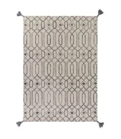 Modern Wollen Woonkamertapijt LEO