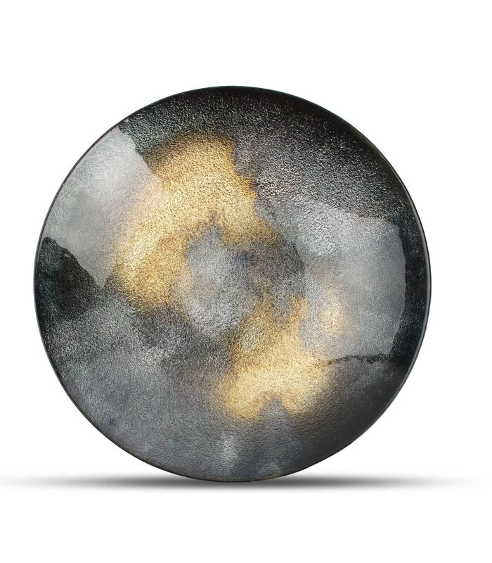 Sierschaal 33xH6cm Zwart Cosmo 5 Sierschaal 33xH6cm Zwart Cosmo - Afbeelding 3