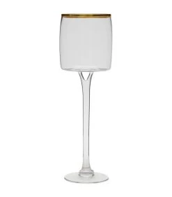 Windlicht RM Coral Bells Transparant - Maat M