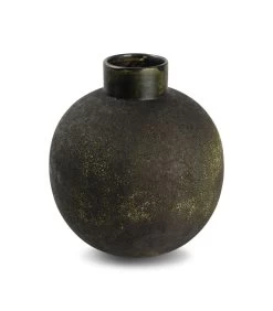 Vaas 24xH27cm Antraciet Bullet