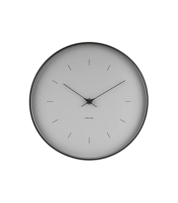 Karlsson Wandklok Butterfly Hands - Grijs - Ø27,5cm 3 Karlsson Wandklok Butterfly Hands - Grijs - Ø27,5cm