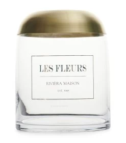 Glazen Vaas - Est 1948 Les Fleurs Vase - Transparant