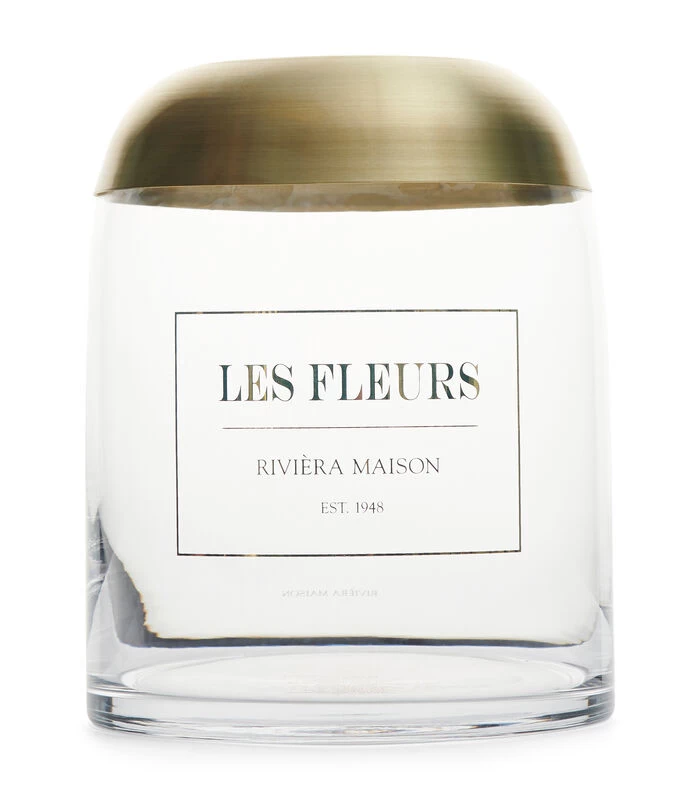 Glazen Vaas - Est 1948 Les Fleurs Vase - Transparant 3 Glazen Vaas - Est 1948 Les Fleurs Vase - Transparant