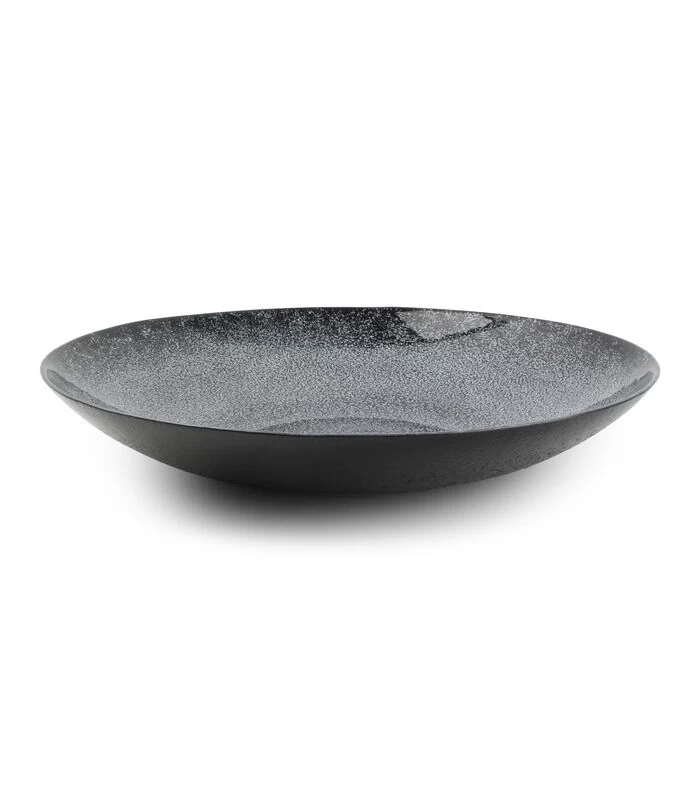 Sierschaal 33xH6cm Glas Midnight Cosmo 4 Sierschaal 33xH6cm Glas Midnight Cosmo - Afbeelding 2