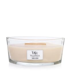 WoodWick Kaars Vanilla Bean Ellipse