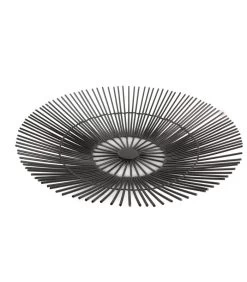 Draadmand 30xH4cm Zwart Iris -Professionele winkel voor decoratieve artikelen 1e1dd014c506427b95f769e3e71b47af