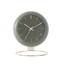 Karlsson Tafelklok Globe - Mosgroen - 21x24,5x14cm 9 Karlsson Tafelklok Globe - Mosgroen - 21x24,5x14cm -Professionele winkel voor decoratieve artikelen 1ef9588f585c427e8866b87df3b8f385