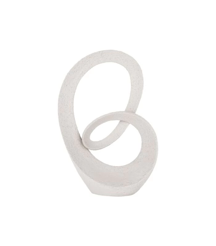 PRESENT TIME Ornament Abstract Art Endless - Wit - 25,3x8x36,5cm 3 PRESENT TIME Ornament Abstract Art Endless - Wit - 25,3x8x36,5cm