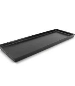 Sierschaal 37x14cm Zwart Charm