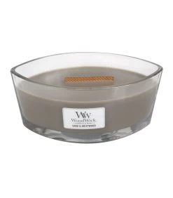 WoodWick Kaars Sand & Driftwood Ellipse