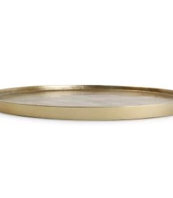 Sierschaal 37xH1,5cm Goud Palace -Professionele winkel voor decoratieve artikelen 22d1a6c4a44942eabd3339c53625d8c4