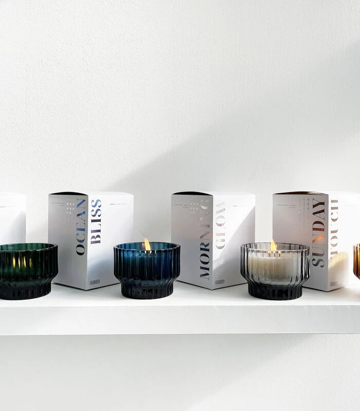 VOLTA Large Geurkaars - OCEAN BLISS 4 VOLTA Large Geurkaars - OCEAN BLISS - Afbeelding 2