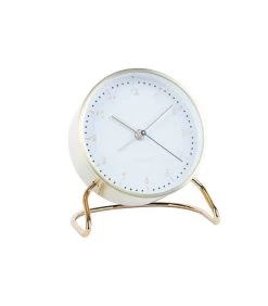 Karlsson Wekker Stylish Numbers - Wit - Ø9x11cm