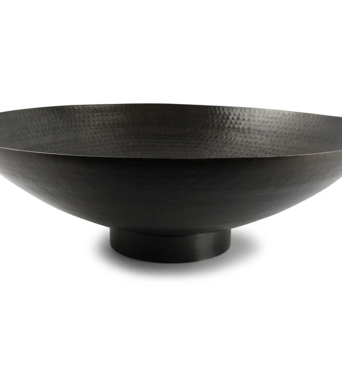 Sierschaal 59xH19cm Geborsteld Zwart Globe 3 Sierschaal 59xH19cm Geborsteld Zwart Globe