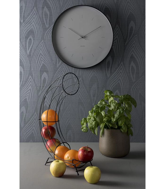 Karlsson Wandklok Butterfly Hands - Grijs - Ø27,5cm 4 Karlsson Wandklok Butterfly Hands - Grijs - Ø27,5cm - Afbeelding 2