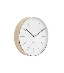 Karlsson Wandklok Minimal - Wit, Shiny Goud Behuizing - Ø27,5cm 7 Karlsson Wandklok Minimal - Wit, Shiny Goud Behuizing - Ø27,5cm -Professionele winkel voor decoratieve artikelen 300697005d374c32b8f58c05d19873ad