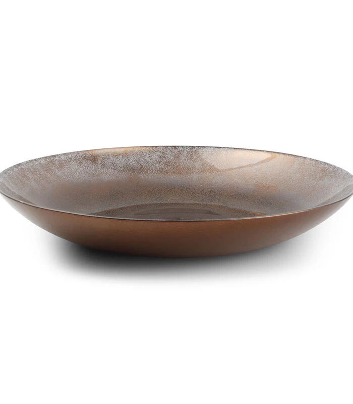 Sierschaal 40xH6,5cm Glas Sunset Cosmo 4 Sierschaal 40xH6,5cm Glas Sunset Cosmo - Afbeelding 2