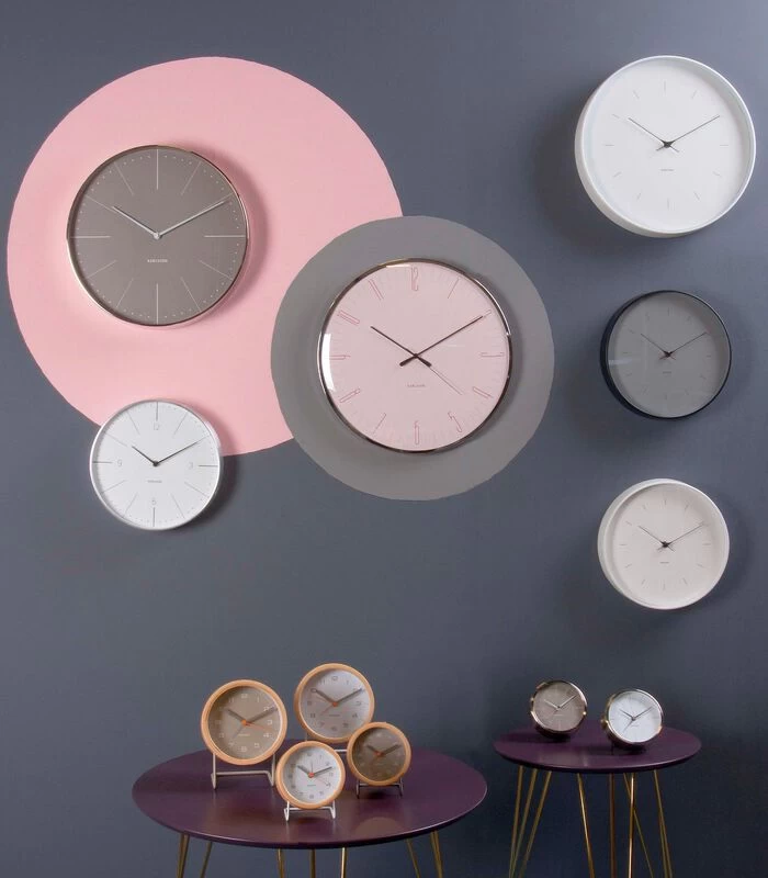 Karlsson Wandklok Normann Numbers - Wit - Ø27,5cm 4 Karlsson Wandklok Normann Numbers - Wit - Ø27,5cm - Afbeelding 2