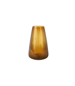 DIM Vaas Stripe Large Amber