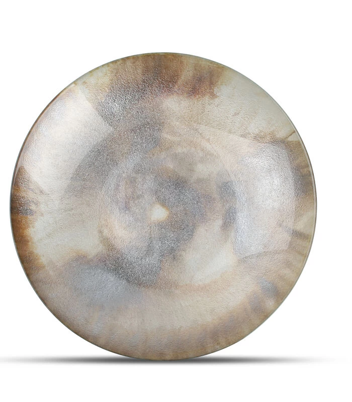 Sierschaal 40xH6,5cm Zilver Cosmo 5 Sierschaal 40xH6,5cm Zilver Cosmo - Afbeelding 3