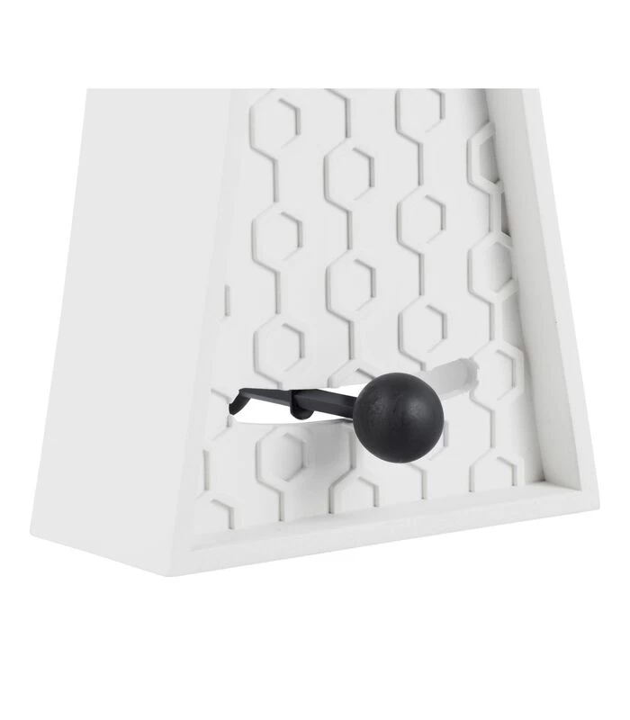 Karlsson Tafelklok Pendulum - Wit - 25x14x25cm 7 Karlsson Tafelklok Pendulum - Wit - 25x14x25cm - Afbeelding 5