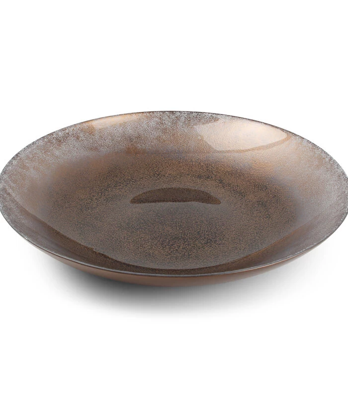 Sierschaal 40xH6,5cm Glas Sunset Cosmo 3 Sierschaal 40xH6,5cm Glas Sunset Cosmo