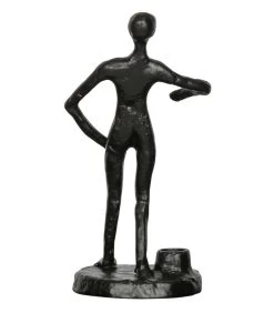 Exclusive Mattie Kaarsenhouder - Metaal - Zwart - 26x13x12 8 Exclusive Mattie Kaarsenhouder - Metaal - Zwart - 26x13x12 -Professionele winkel voor decoratieve artikelen 411c534da70b414097992192d750b6b9