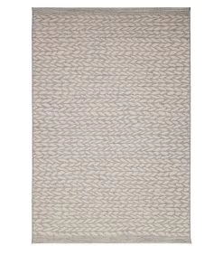 Leaves Vloerkleed Grijs