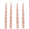 Gedraaide Dinerkaars, Set, Swirl Kaarsen - Twisted Candles - Roze 2 Gedraaide Dinerkaars, Set, Swirl Kaarsen - Twisted Candles - Roze -Professionele winkel voor decoratieve artikelen 4623ba1cfb21434dae3e7e0755fa04c1
