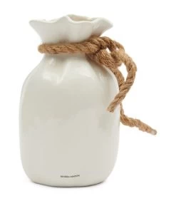 Vaas Keramiek - RM Canvas Bag Vase - Wit
