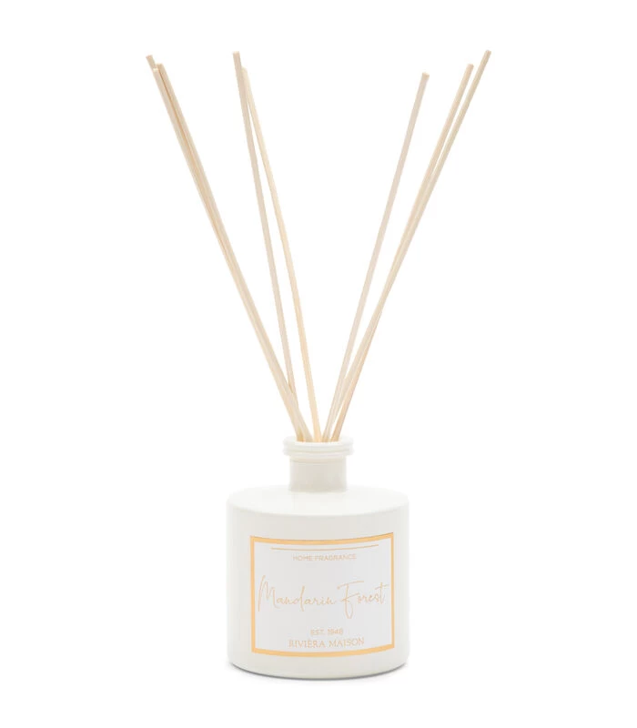 Geurstokjes - RM Mandarin Forest Fragrance Sticks - Wit 3 Geurstokjes - RM Mandarin Forest Fragrance Sticks - Wit