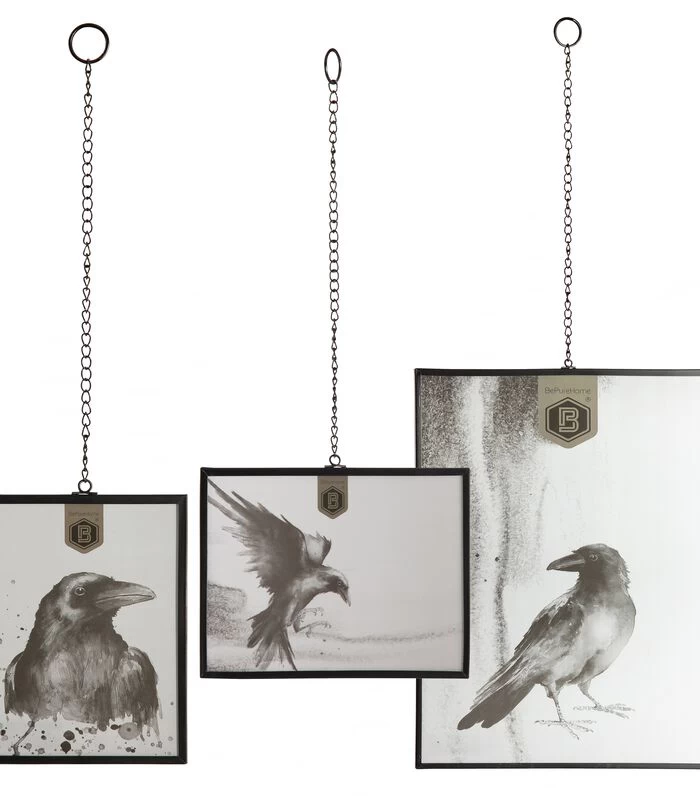 BePureHome Xpose Fotolijsten - Metaal - Zwart - Set Van 3 3 BePureHome Xpose Fotolijsten - Metaal - Zwart - Set Van 3