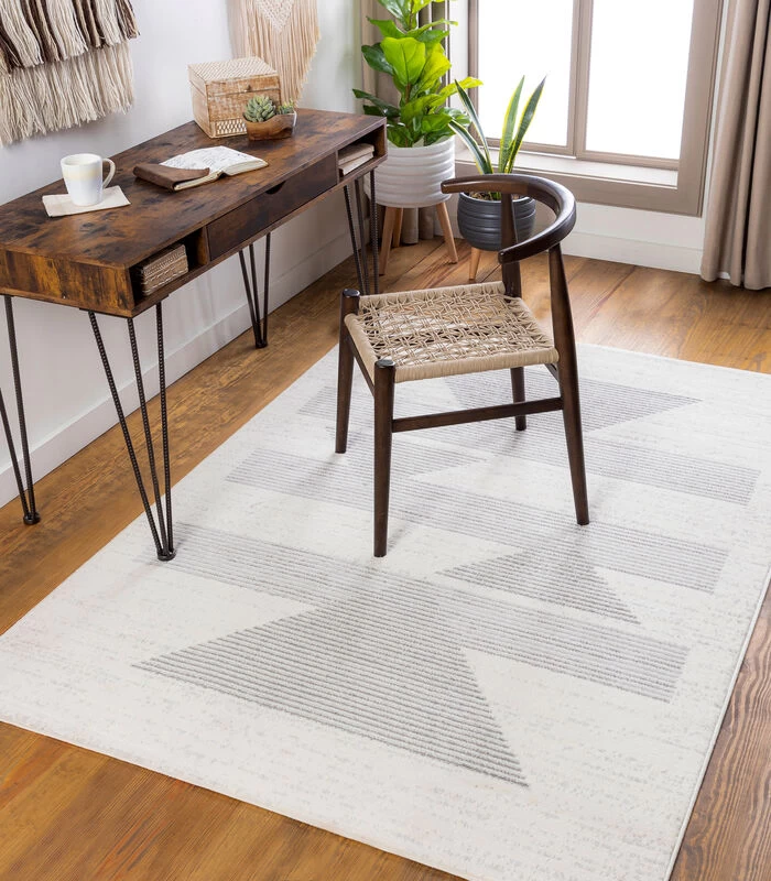 Gestreept Geometrisch Vloerkleed 4 Gestreept Geometrisch Vloerkleed - Afbeelding 2