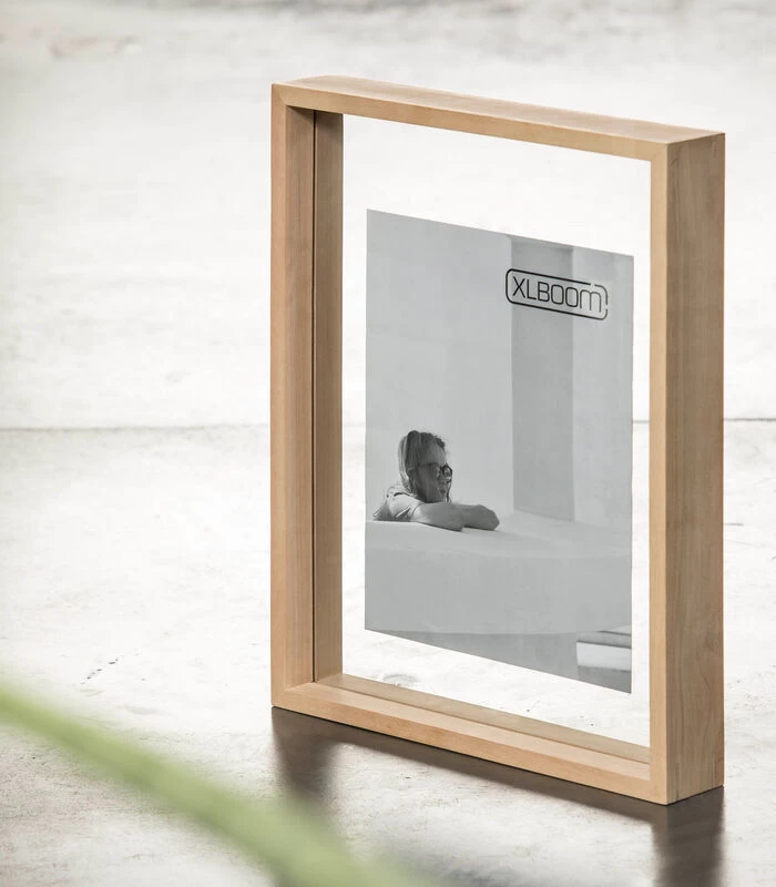 SQUARE FLOATING Box 25 X 25 Licht Hout 5 SQUARE FLOATING Box 25 X 25 Licht Hout - Afbeelding 3