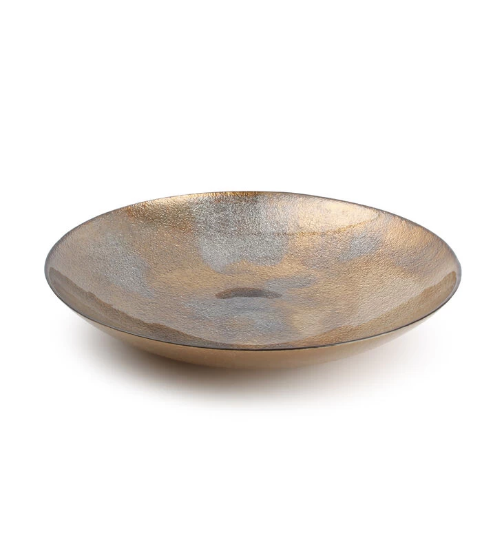 Sierschaal 33xH6cm Brons Cosmo 4 Sierschaal 33xH6cm Brons Cosmo - Afbeelding 2