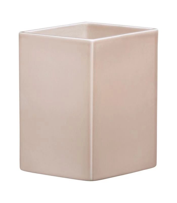 Iittala Ruutu Ceramic Vaas 225mm Beige 3 Iittala Ruutu Ceramic Vaas 225mm Beige