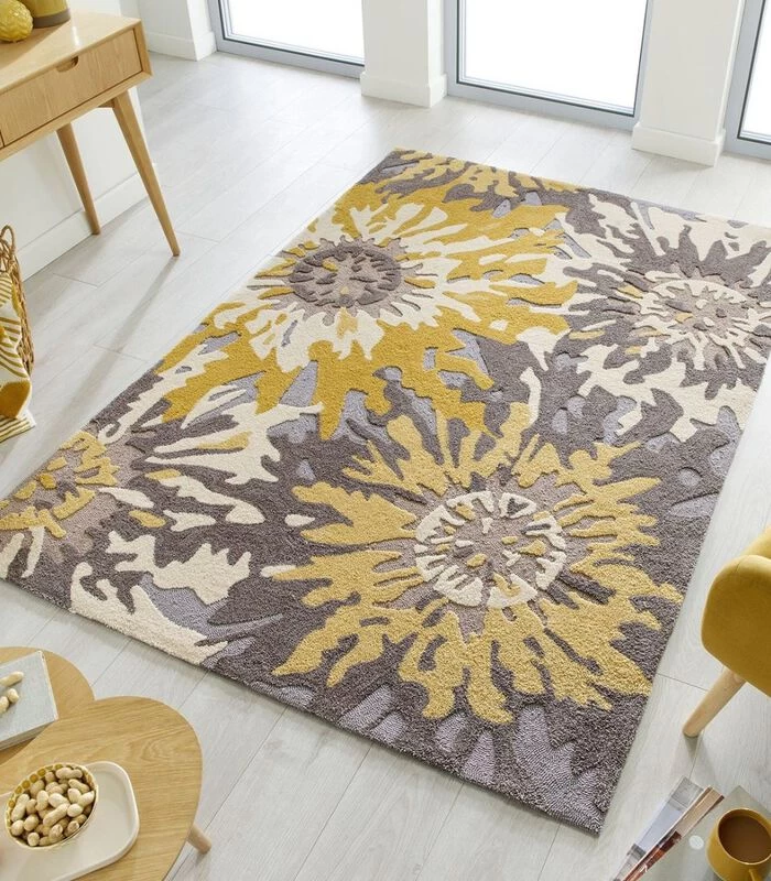 Design Woonkamertapijt BLOOM 4 Design Woonkamertapijt BLOOM - Afbeelding 2