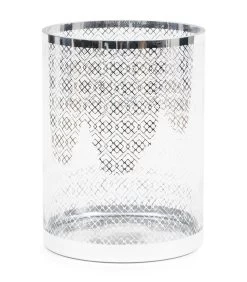 Windlichten Voor Binnen - RM Chain Hurricane - Zilver - 1 Stuks