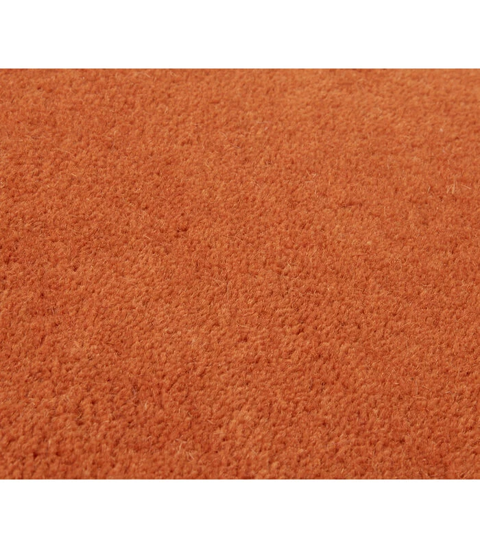 Leitmotiv Vloerkleed Organic Diamond - Oranje - 145x130cm 4 Leitmotiv Vloerkleed Organic Diamond - Oranje - 145x130cm - Afbeelding 2