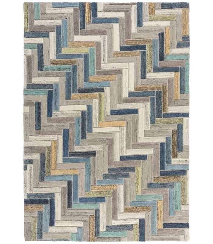 Modern Wollen Woonkamertapijt MADO 3 Modern Wollen Woonkamertapijt MADO