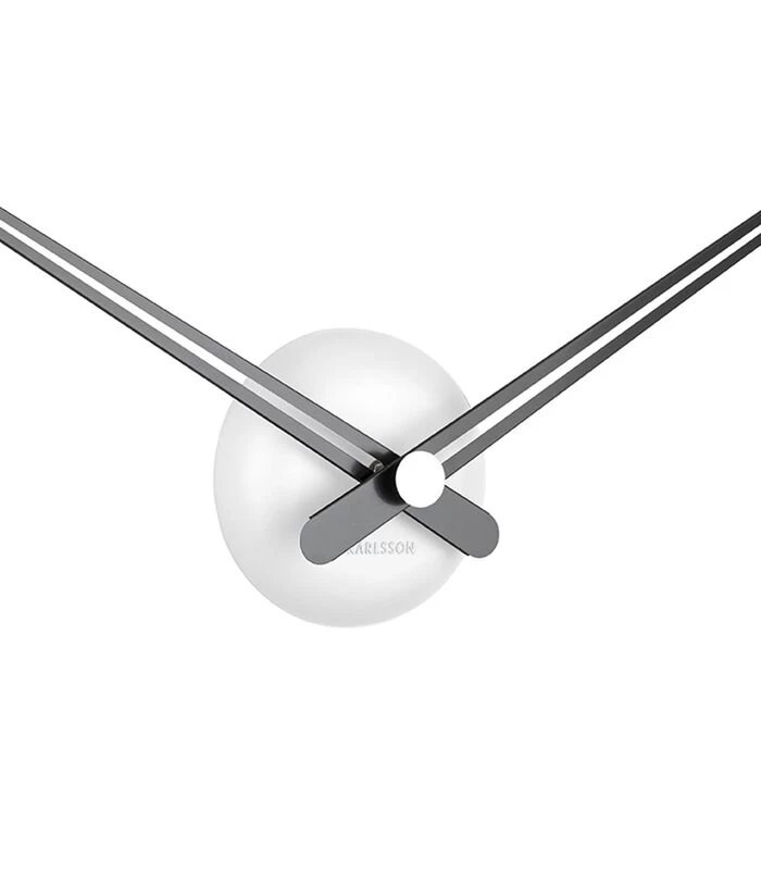 Karlsson Wandklok LBT Sharp - Wit - Ø77,5cm 4 Karlsson Wandklok LBT Sharp - Wit - Ø77,5cm - Afbeelding 2