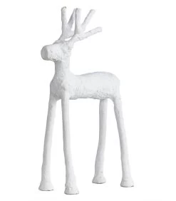 BePureHome Moose Deco - Paper Mache - Wit - 39x23x12