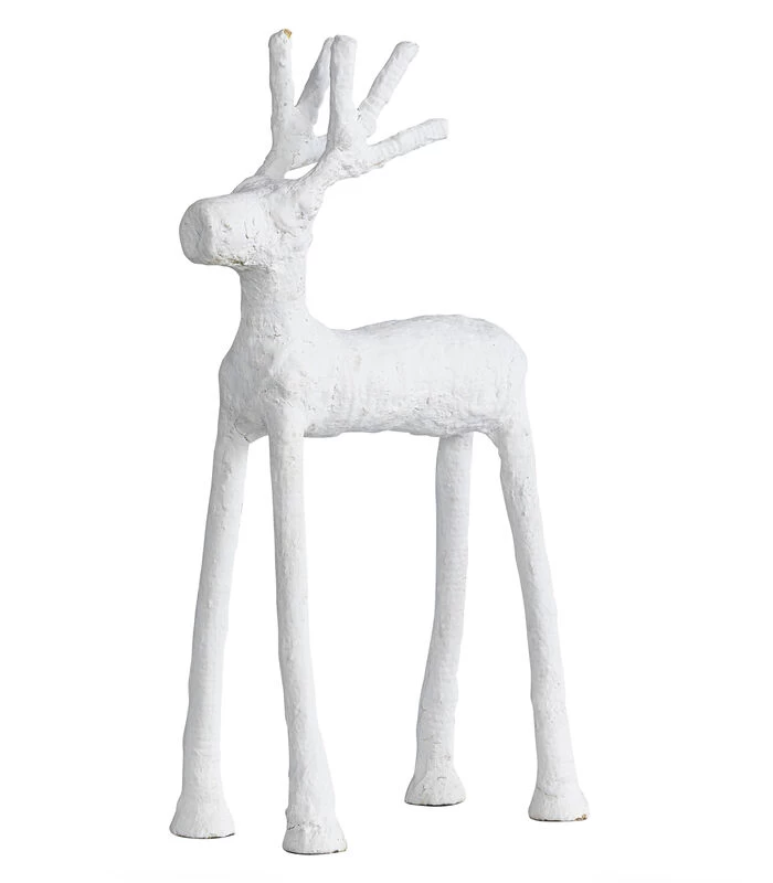 BePureHome Moose Deco - Paper Mache - Wit - 39x23x12 3 BePureHome Moose Deco - Paper Mache - Wit - 39x23x12