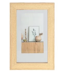 Exclusive Blake Fotolijst Met Houten Rand - Naturel - 30x20x4