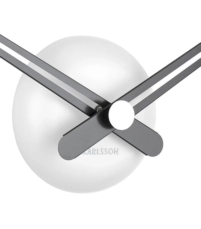 Karlsson Wandklok LBT Sharp - Wit - Ø77,5cm 5 Karlsson Wandklok LBT Sharp - Wit - Ø77,5cm - Afbeelding 3