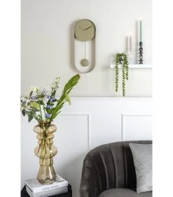 PRESENT TIME Vaas Morgana - Glas Honingbruin - Large - 18x50cm -Professionele winkel voor decoratieve artikelen 58cfebe2aab741dbaeb4de901551fa19